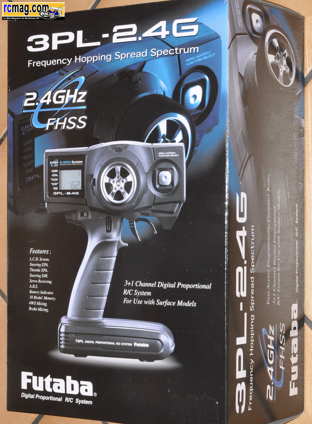 Présentation dre la Radio Futaba 3PL