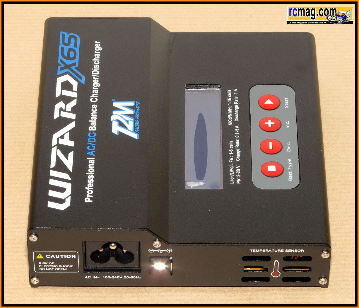 CHARGEUR LIPO SMART WIZARD T2M